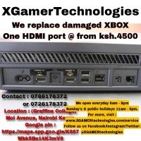 We replace damaged XBOX One HDMI port  from ksh4500